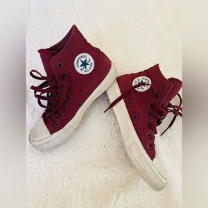 Magenta Chuck Taylors